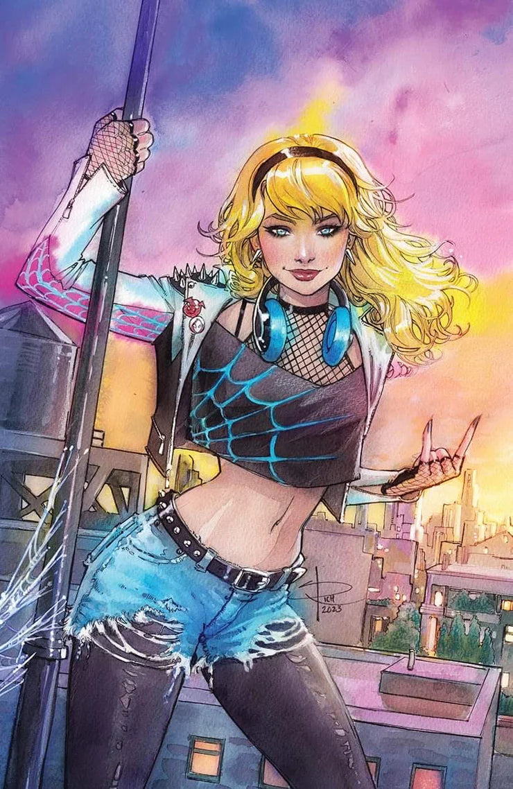 SPIDER-GWEN ANNUAL #1 SABINE RICH NYCC Virgin Variant