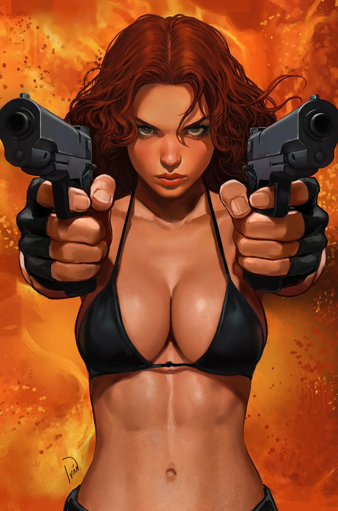 HEAT SEEKER COMBUSTION #3 IVAN TALAVERA Virgin Variant B LTD 500